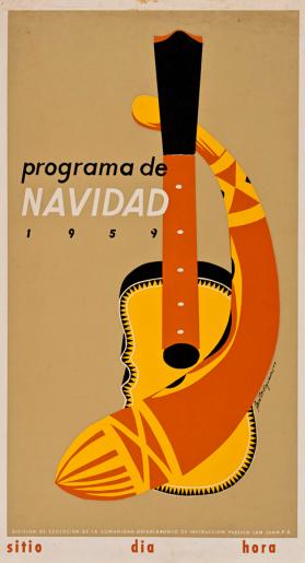 Programa de Navidad,1959