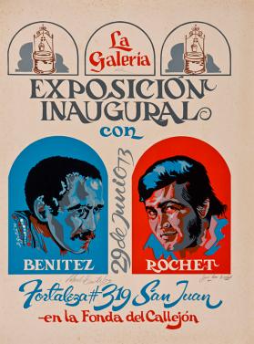 Exposición Inaugural con Benítez, Rochet