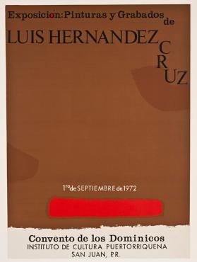 Exposición: Pinturas y Grabados de Luis Hernández Cruz