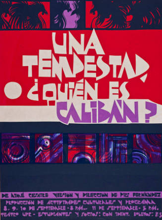 Una tempestad, o ¿quién es Calibán?