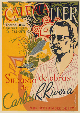 Subasta de obras de Carlos R. Rivera