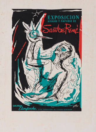 Exposición dibujos y pinturas de Santos René