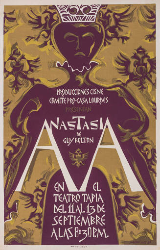 Anastasia, de Guy Bolton