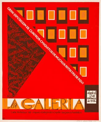 Gran exposición de cuadros chiquitos de muchos artistas de aquí