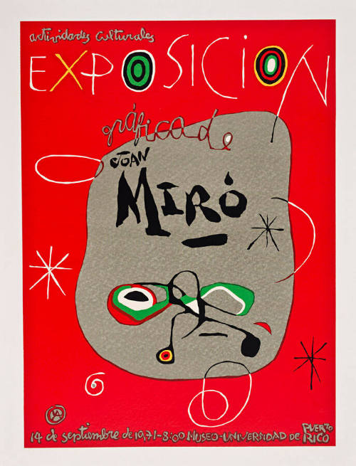 Exposición gráfica de Joan Miró