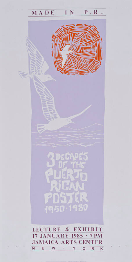 3 Decades of the Puerto Rican Poster 1950-1980