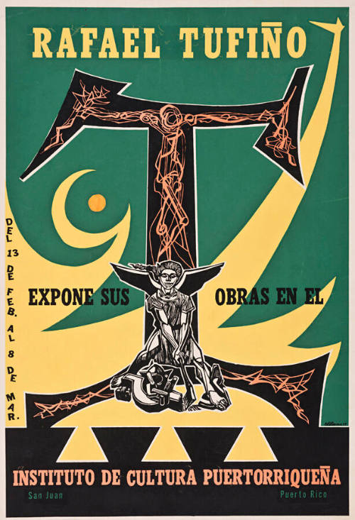 Rafael Tufiño expone sus obras en el Instituto de Cultura Puertorriqueña