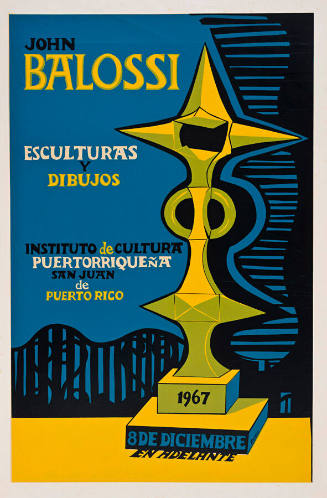 John Balossi, Esculturas y Dibujos