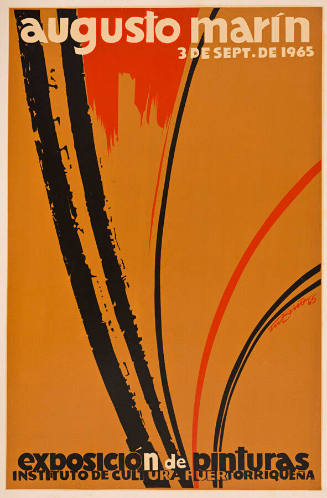 Augusto Marín, Exposición de pinturas