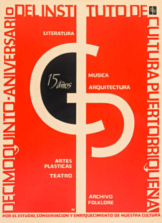 Décimoquinto Aniversario del Instituto de Cultura Puertorriqueña