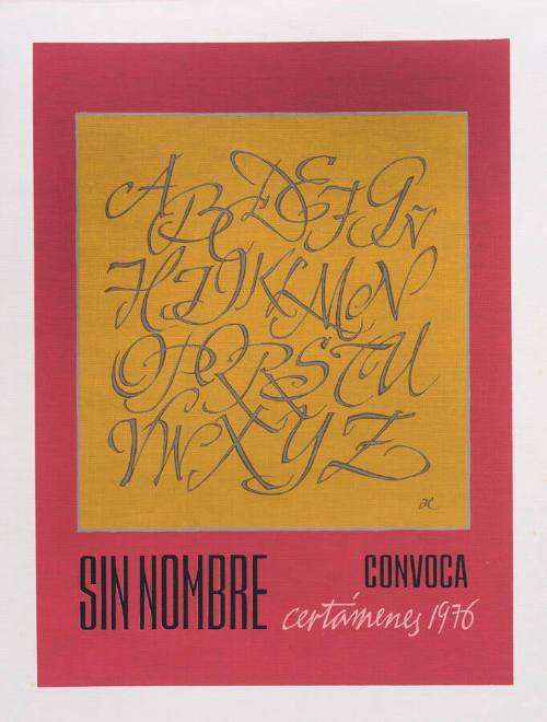 Sin nombre convoca certámenes 1976