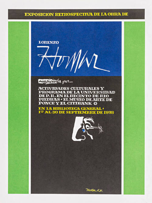 Exposición retrospectiva de la obra de Lorenzo Homar