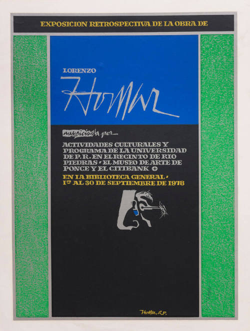 Exposición retrospectiva de la obra de Lorenzo Homar