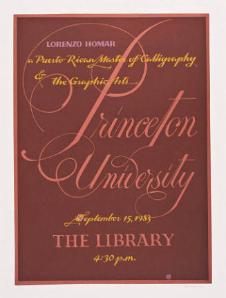 Lorenzo Homar, a Puerto Rican Master of Calligraphy & the Graphic Arts