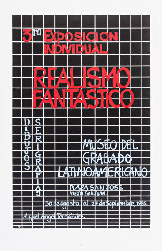 3ra. Exposición individual: realismo fantástico