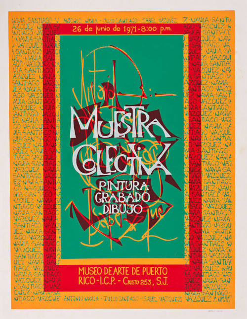 Muestra Colectiva: Pintura, Grabado, Dibujo