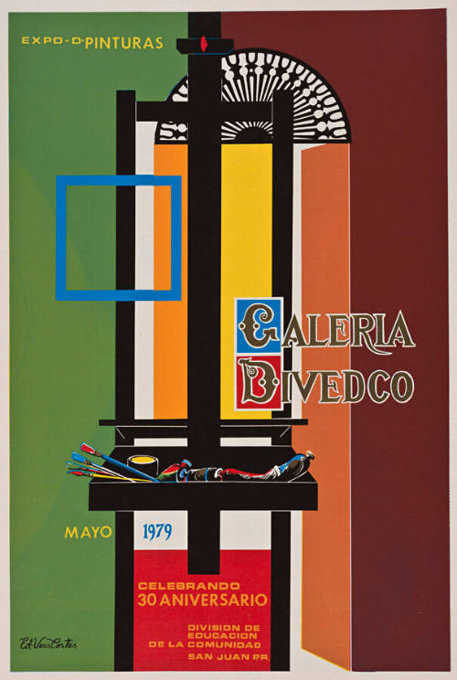Expo. d. pinturas, Galería DIVEDCO