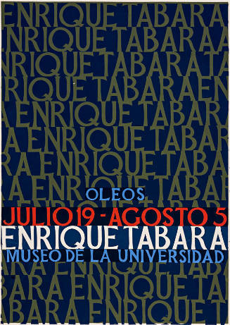 Óleos, Enrique Tabara
