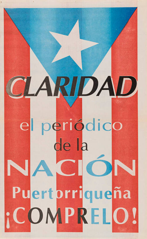 Claridad, el periódico de la nación puertorriqueña. ¡Cómprelo!