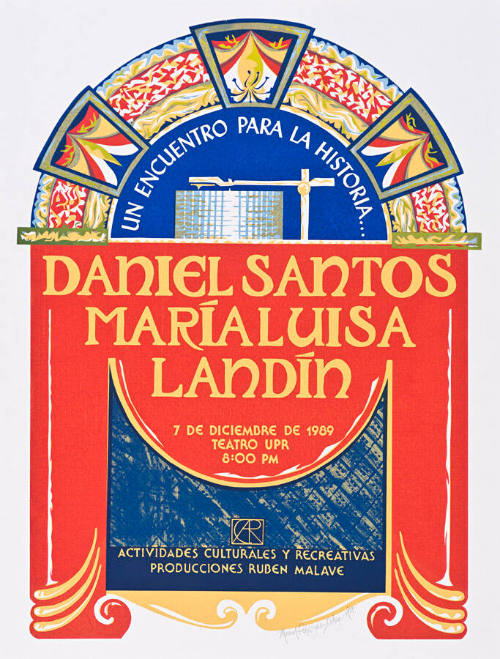 Un encuentro para la historia... Daniel Santos, María Luisa Landín