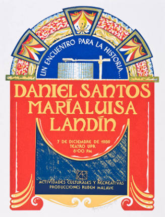 Un encuentro para la historia... Daniel Santos, María Luisa Landín
