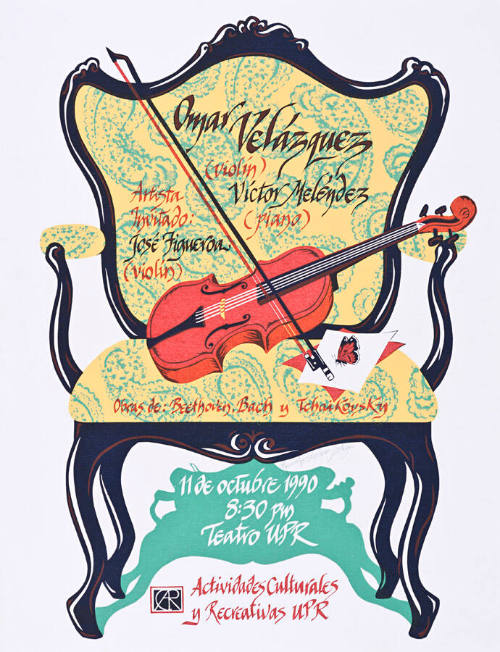 Omar Velázquez (violín) Víctor Meléndez (piano)