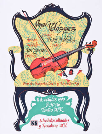 Omar Velázquez (violín) Víctor Meléndez (piano)