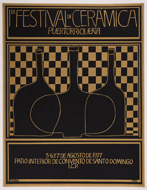 1er. Festival de Cerámica Puertorriqueña