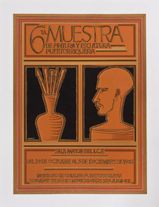 6ta. Muestra de Pintura y Escultura Puertorriqueña