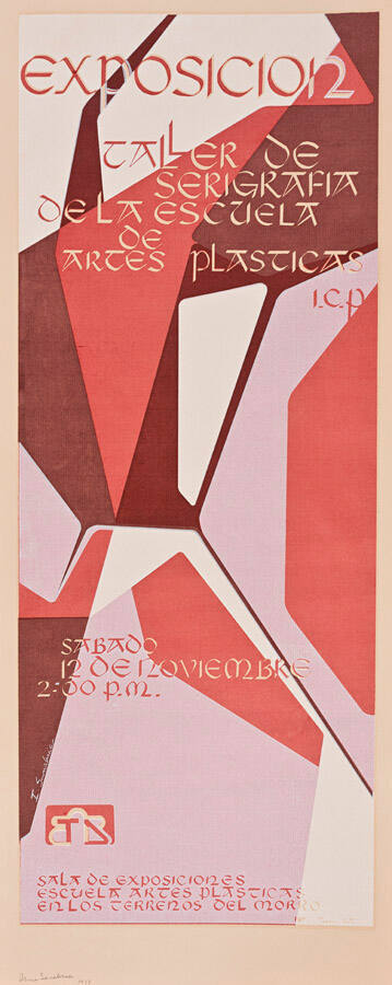 Exposición Taller de Serigrafía de la Escuela de Artes Plásticas