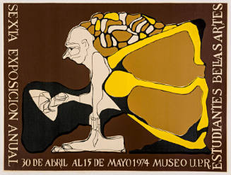 Sexta exposición anual,  Estudiantes  Bellas Artes