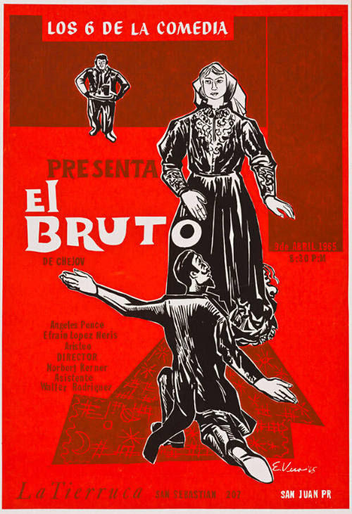 El bruto, de Chejov