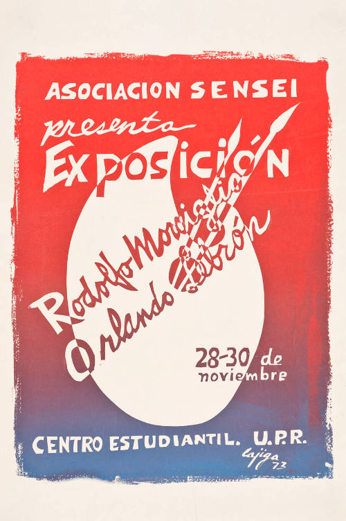 Asociación Sensei presenta, Exposición Rodolfo Morciglio, Orlando Lebrón