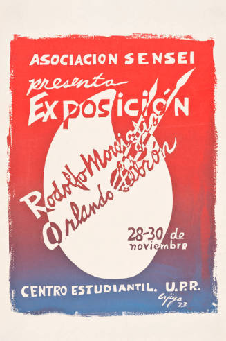 Asociación Sensei presenta, Exposición Rodolfo Morciglio, Orlando Lebrón