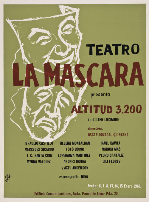 Teatro La Máscara presenta, Altitud 3, 200
