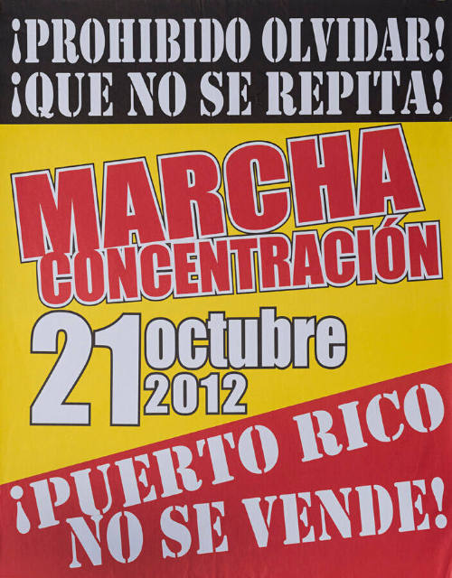 ¡Prohibido olvidar! ¡Qué no se repita!