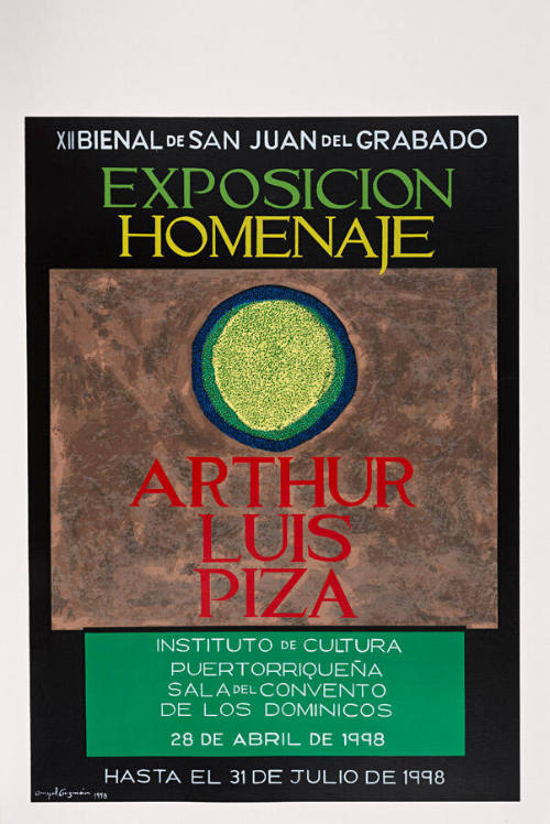 Exposición Homenaje, Arthur Luis Piza