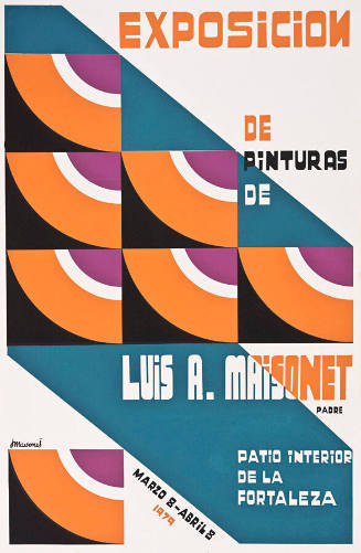Exposición de pinturas de Luis A. Maisonet, padre