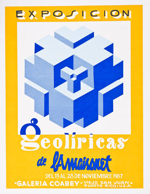 Exposición Geolíricas de L.A. Maisonet