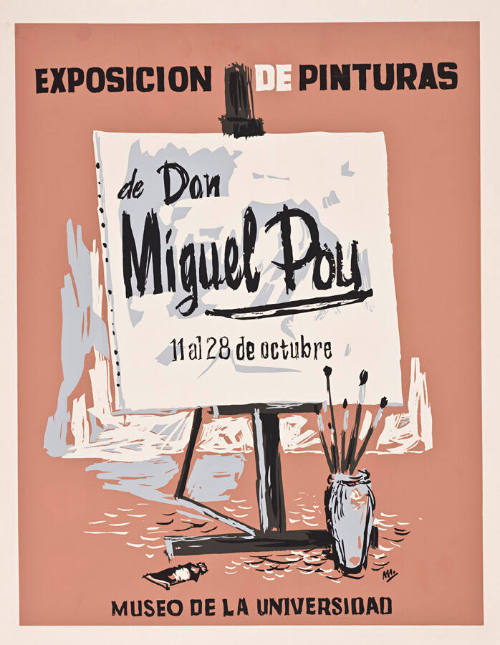 Exposición de Pinturas de Don Miguel Pou
