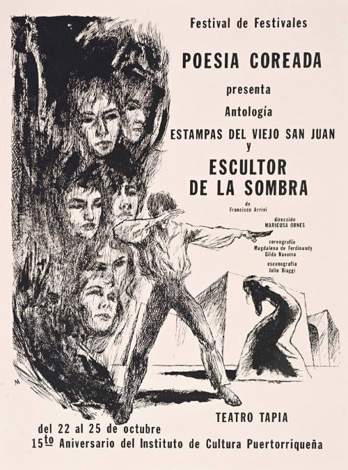 Antología de Estampas del Viejo San Juan y Escultor de la Sombra