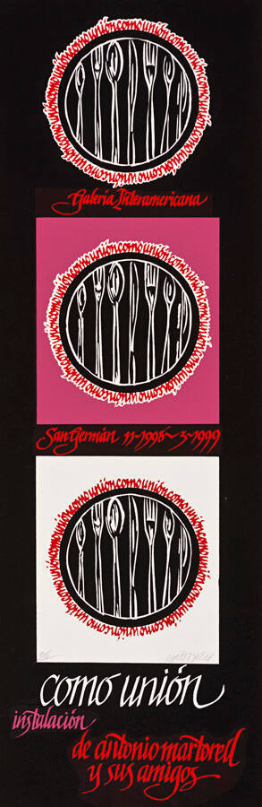 Como unión, Instalación de Antonio Martorell y sus amigos