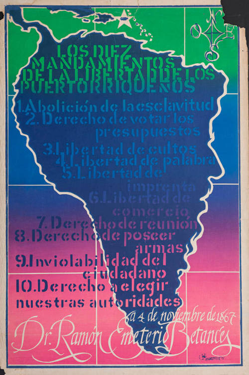 Los Diez Mandamientos de la Libertad de los Puertorriqueños
