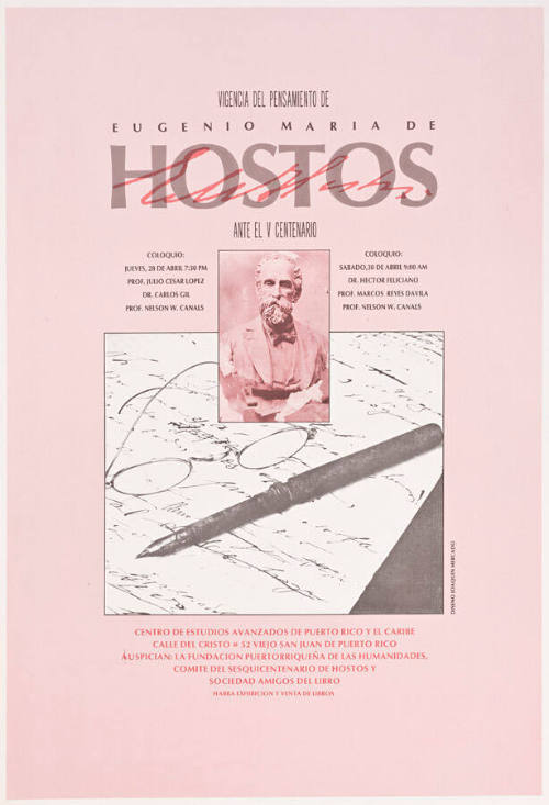 Vigencia del pensamiento de Eugenio María de Hostos ante el V Centenario