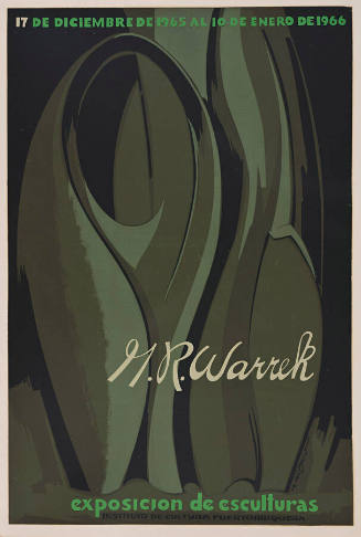 G.R. Warrek exposición de esculturas