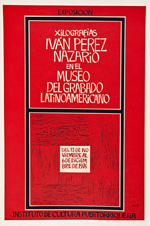 Exposición Xilografías Iván Pérez Nazario