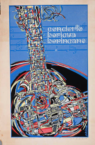Cartel Concierto Boricua Borincano