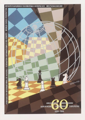 60 Aniversario 1924-1984, Federación Internacional de Ajedrez