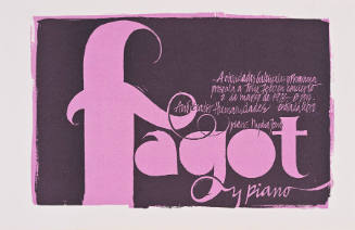 Fagot y piano