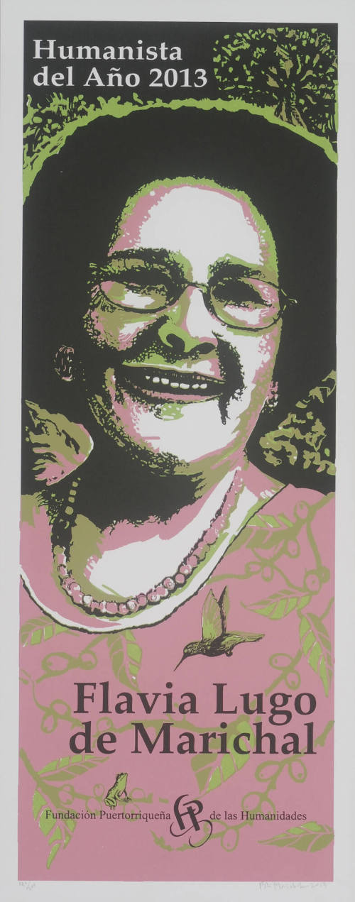 Flavia Lugo de Marichal, Humanista del año 2013